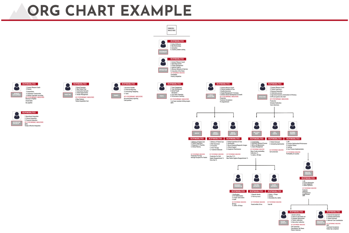 business org chart