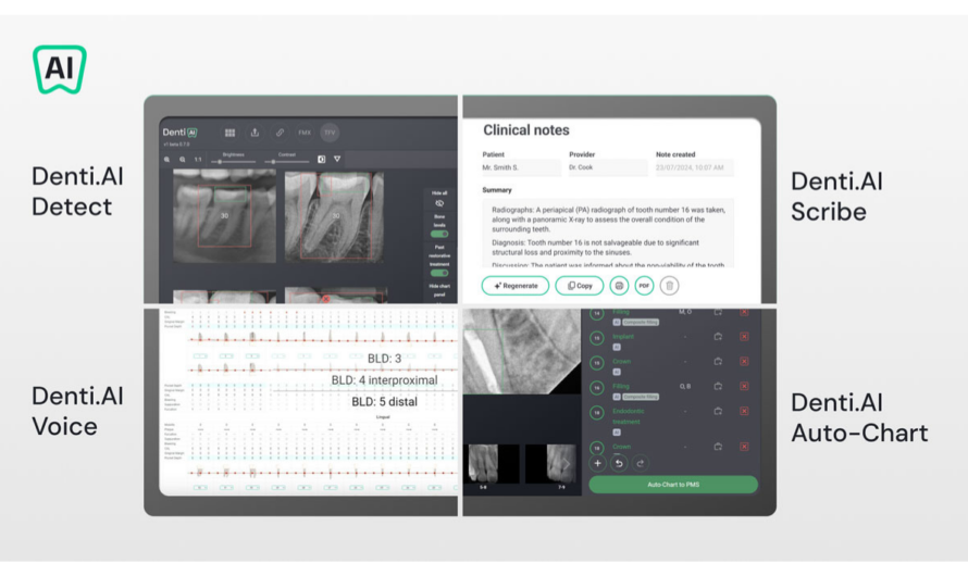 Denti.AI: Empowering Dental Providers and Elevating Standards of Care with AI Solutions